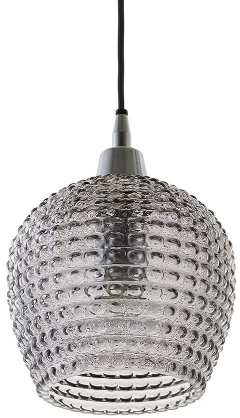 Светильник подвесной aurora, D20 см, серый (76527)