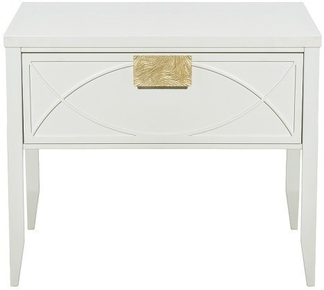 Тумба прикроватная бежевая 1 ящик 60*50*40см (TT-00015926)