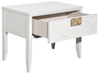 Тумба прикроватная бежевая 1 ящик 60*50*40см (TT-00015926)