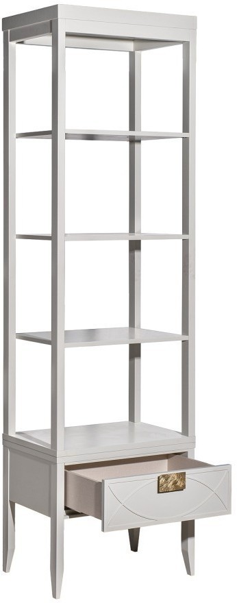 Тумба прикроватная бежевая 1 ящик 60*50*40см (TT-00015926)