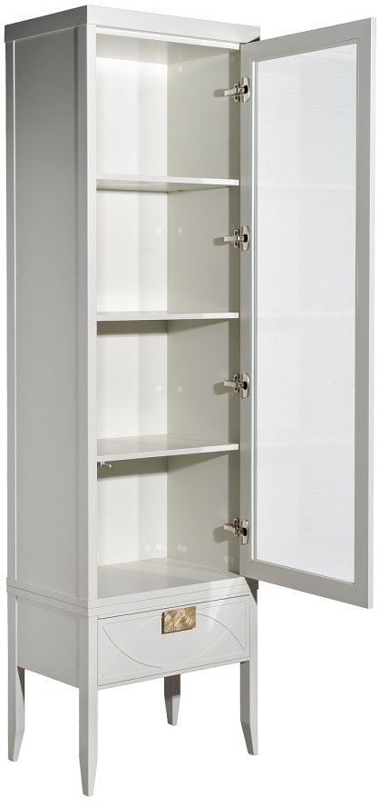 Тумба прикроватная бежевая 1 ящик 60*50*40см (TT-00015926)