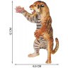 Набор фигурок животных серии "Мир диких животных": Семья тигров и семья зебр, 7 предметов (MM211-254)