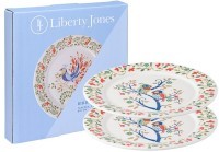 Набор тарелок love birds из коллекции birds of paradise в подарочной упаковке, D21 см, 2 шт. (77594)