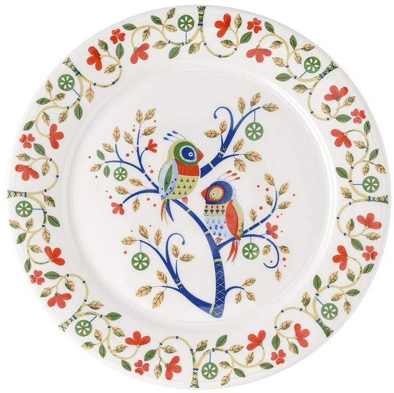 Набор тарелок love birds из коллекции birds of paradise в подарочной упаковке, D21 см, 2 шт. (77594)