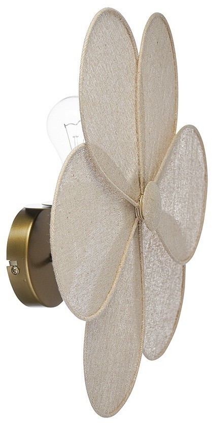 Светильник настенный kamille, D44 см, бежевый (76506)