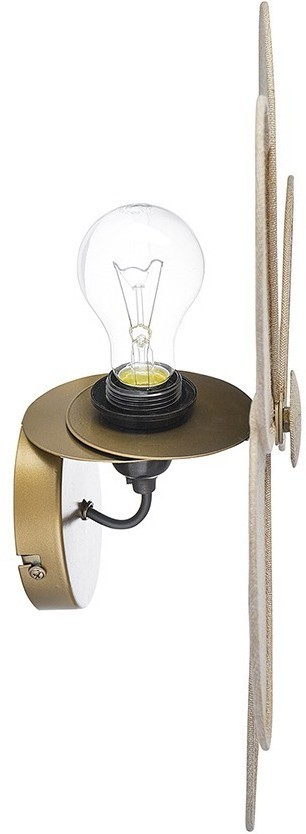 Светильник настенный kamille, D44 см, бежевый (76506)