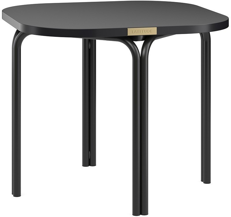 Столик кофейный ror, 50х50 см, черный (75267)