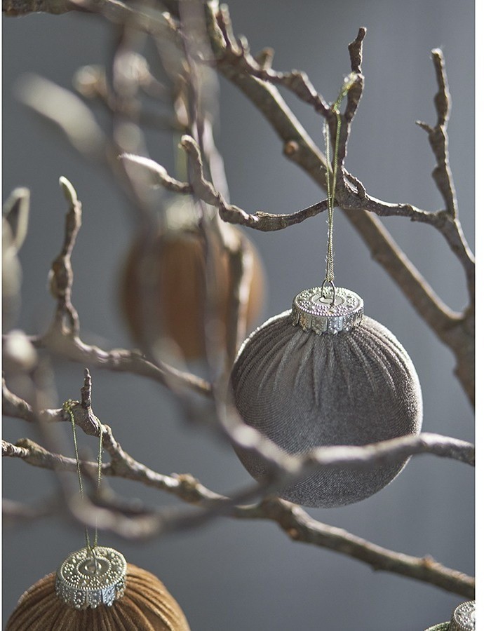 Набор ёлочных украшений velvet christmas из коллекции new year essential, 6 шт. (78277)