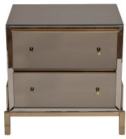Тумба зеркальная 2 ящика 65*45*62см (TT-00010514)