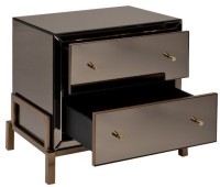 Тумба зеркальная 2 ящика 65*45*62см (TT-00010514)