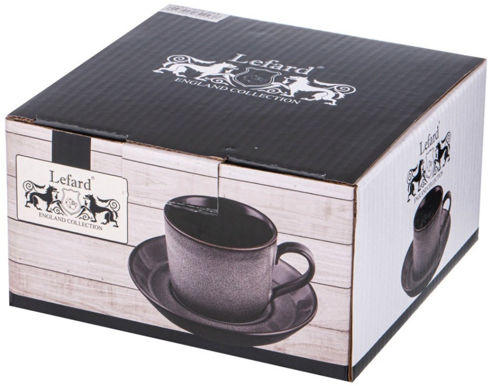 Чайная пара lefard "graphite" 250 мл (474-243)