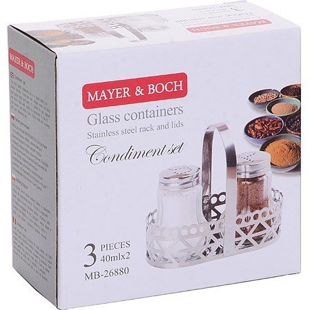 Набор для специй на подставке 3 предмета (26880)