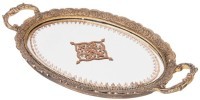 Поднос декоративный коллекция &quot;рококо&quot;, 41,4*23,2*3,5cm Lefard (504-388)