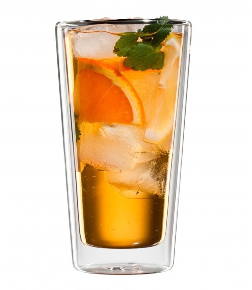 Bloomix Набор стаканов "Латте макиато Милан" Coffee, 300 мл, 2шт C-103-300-G-set2