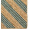 Ковер из джута с вставками зеленого цвета из коллекции ethnic, 120х80 см (74482)