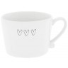 Bastion Collections Кружка White 3 Нearts Black RJ/CUP 001 BL