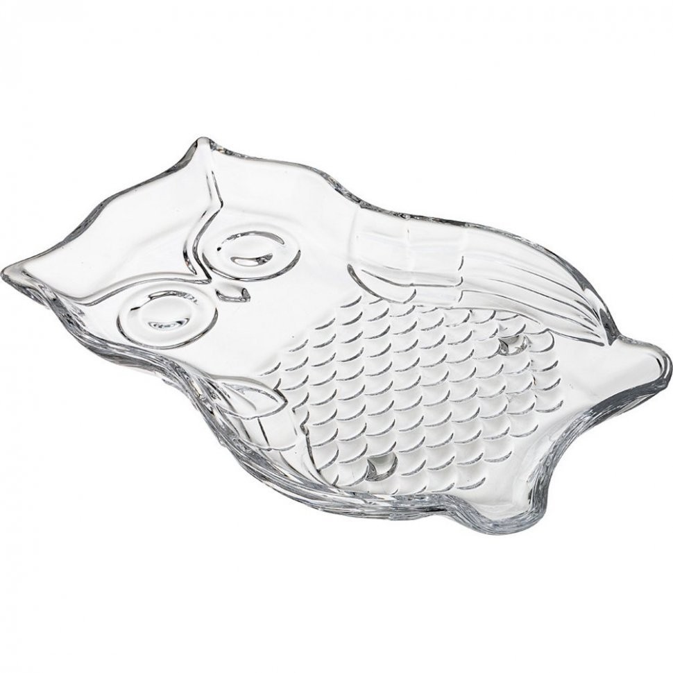 Блюдо "сова" 25*17.5*2.5см. коллекция "muza" Lefard (355-299)