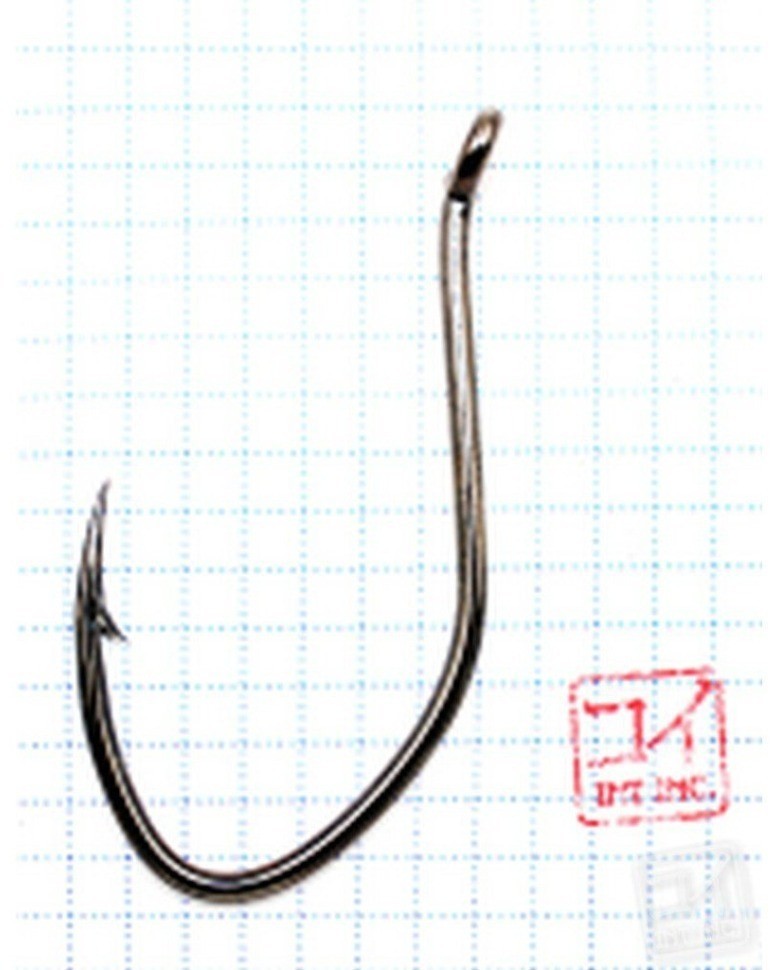 Крючок Koi Cat Fish Hook № 12/0 , BN (3 шт.) KH9183-12/0BN (68872)