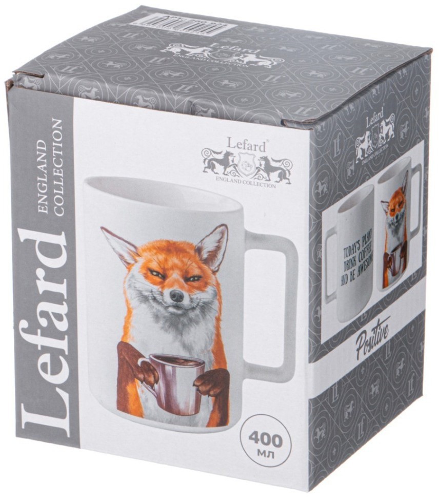 Кружка lefard "positive" 400мл (260-924)