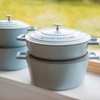 Кастрюля из литого аллюминия PASTEL BLUE 4 л MC MCMCRD24SKY