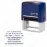 Штамп самонаборный 7-строчный Staff оттиск 60х35 мм "Printer 8028" 237429 (1) (89664)