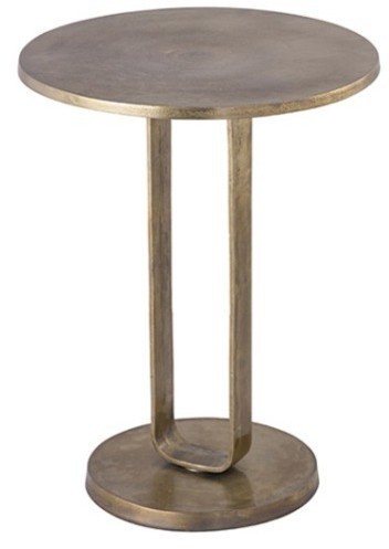 Стол приставной 27009-57, 44, металл, Vintage brass, ROOMERS FURNITURE