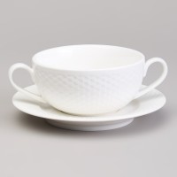 Бульонница с блюдцем lefard &quot;infinity&quot; 300 мл (171-319)