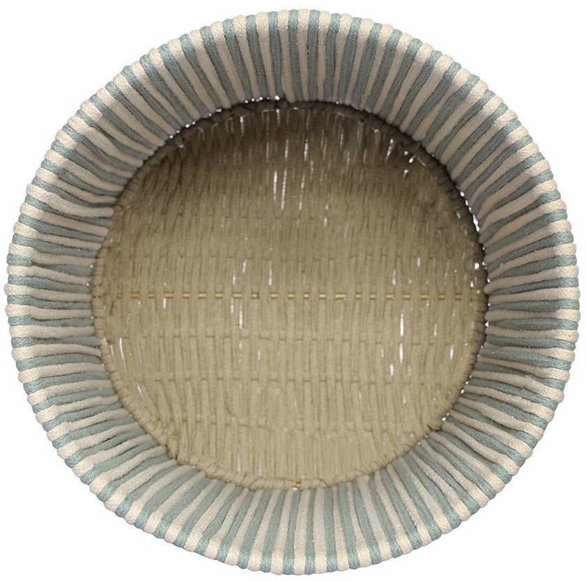 Корзина плетеная dholak mint из коллекции ethnic, размер m (77217)