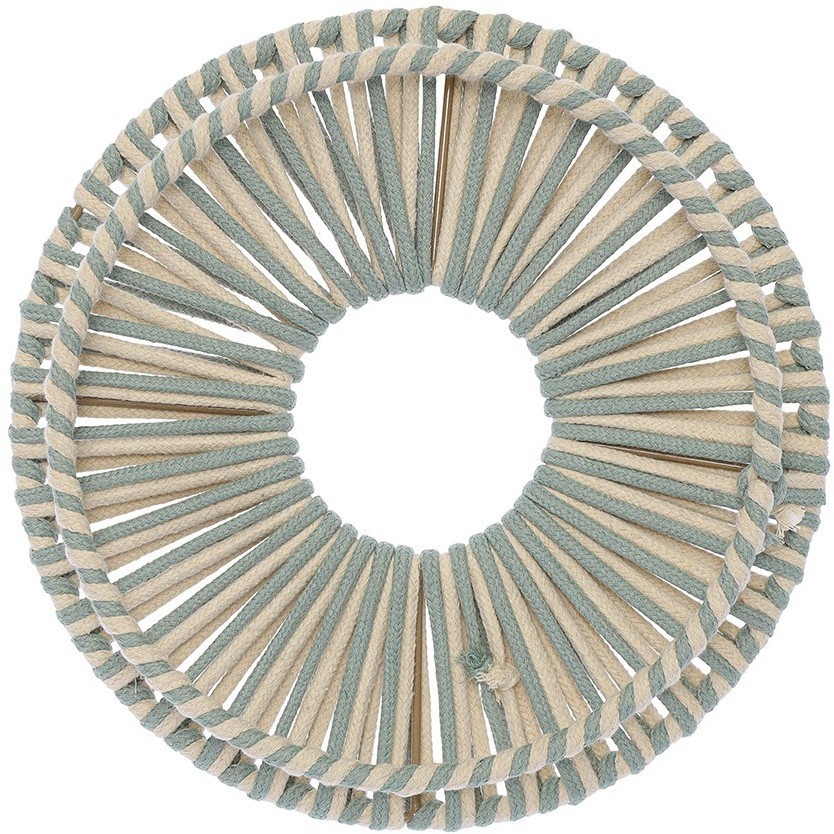 Корзина плетеная dholak mint из коллекции ethnic, размер m (77217)