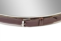 Зеркало на подвесе рама металл. цвет хром d61см (TT-00003793)