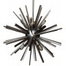 Люстра KM0541P-8(blackGun), 82, стекло, металл, Matte black, ROOMERS FURNITURE