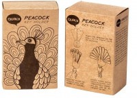 Ключница peacock, черная (74974)