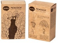 Ключница peacock, черная (74974)