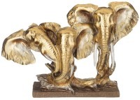 Фигурка декоративная &quot;слоны&quot; 34х11,2х22,2см Lefard (146-1862)