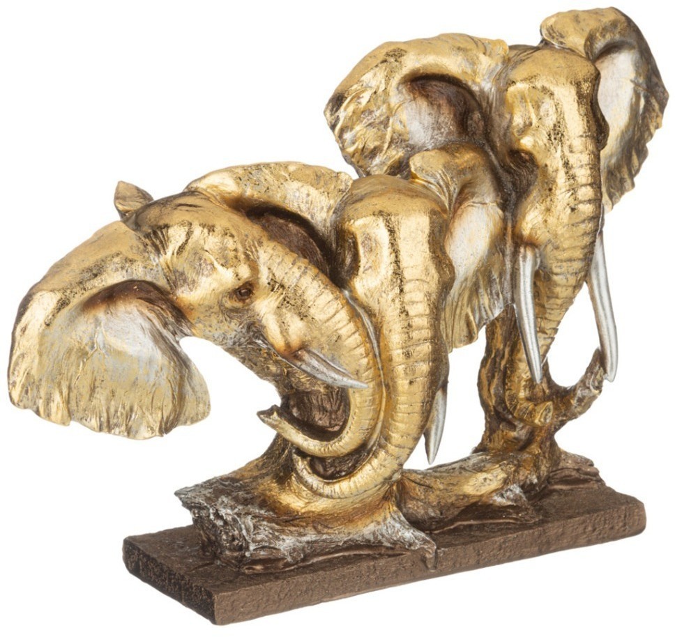 Фигурка декоративная "слоны" 34х11,2х22,2см Lefard (146-1862)