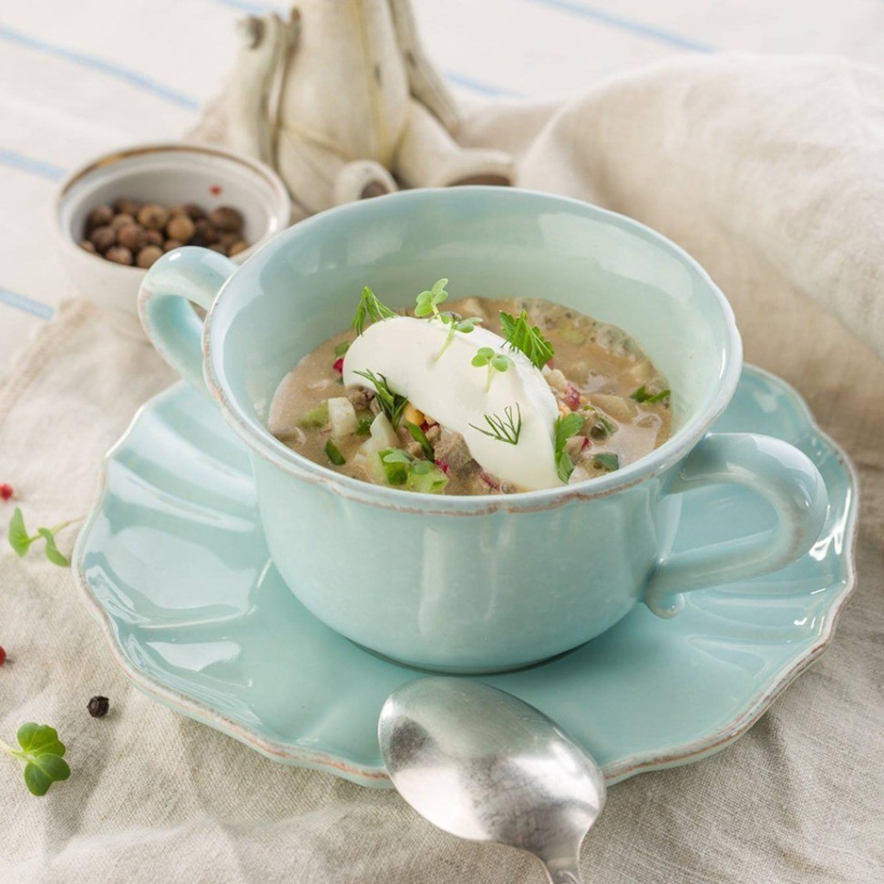 Чаша IM503-BLU(SS161-00804C), 16,3 см, керамика, Turquoise, CASAFINA BY COSTA NOVA