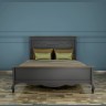 Дизайнерская кровать Leontina Black 160x200 арт ST9341/16BLK-ET