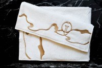 Полотенце Мелодия модал белое 100*150 (TT-00013095)