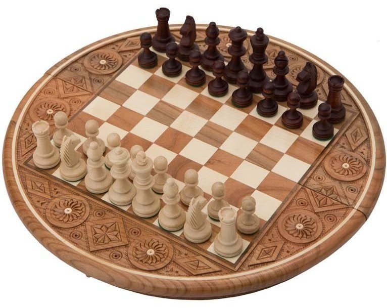 Шахматы "Рубин" Темные, Madon (18620)