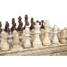 Шахматы + Шашки + Нарды 3 в 1 "Амбассадор 1", 40 см, ясень, Partida (64137)