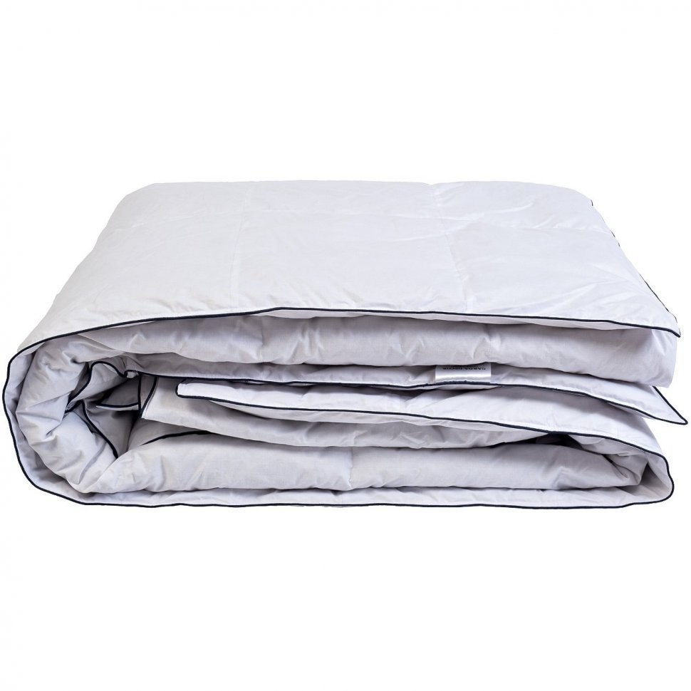 Одеяло Омега 200*220 100% серый гусиный пух (TT-00007893)