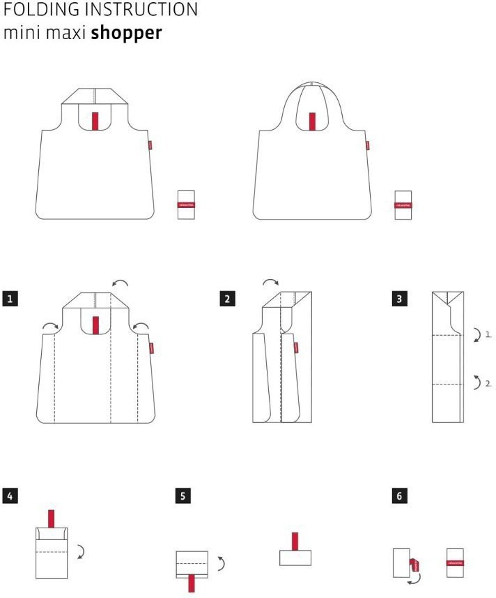 Сумка складная mini maxi shopper oh yes (65559)