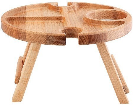 Винный столик3, 30 см,на 2 бок.и 1бут. (42-27)