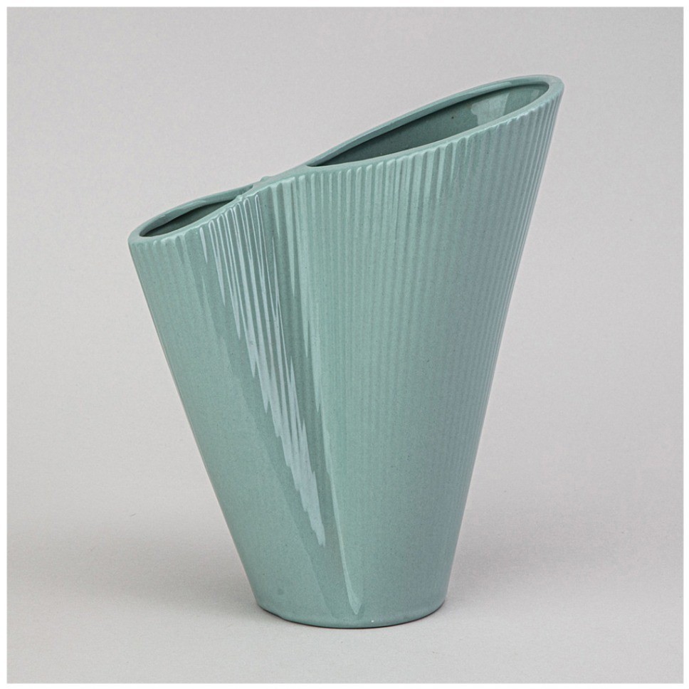 Ваза 17*9.3*21.5см цвет: мятный Lefard (374-142)