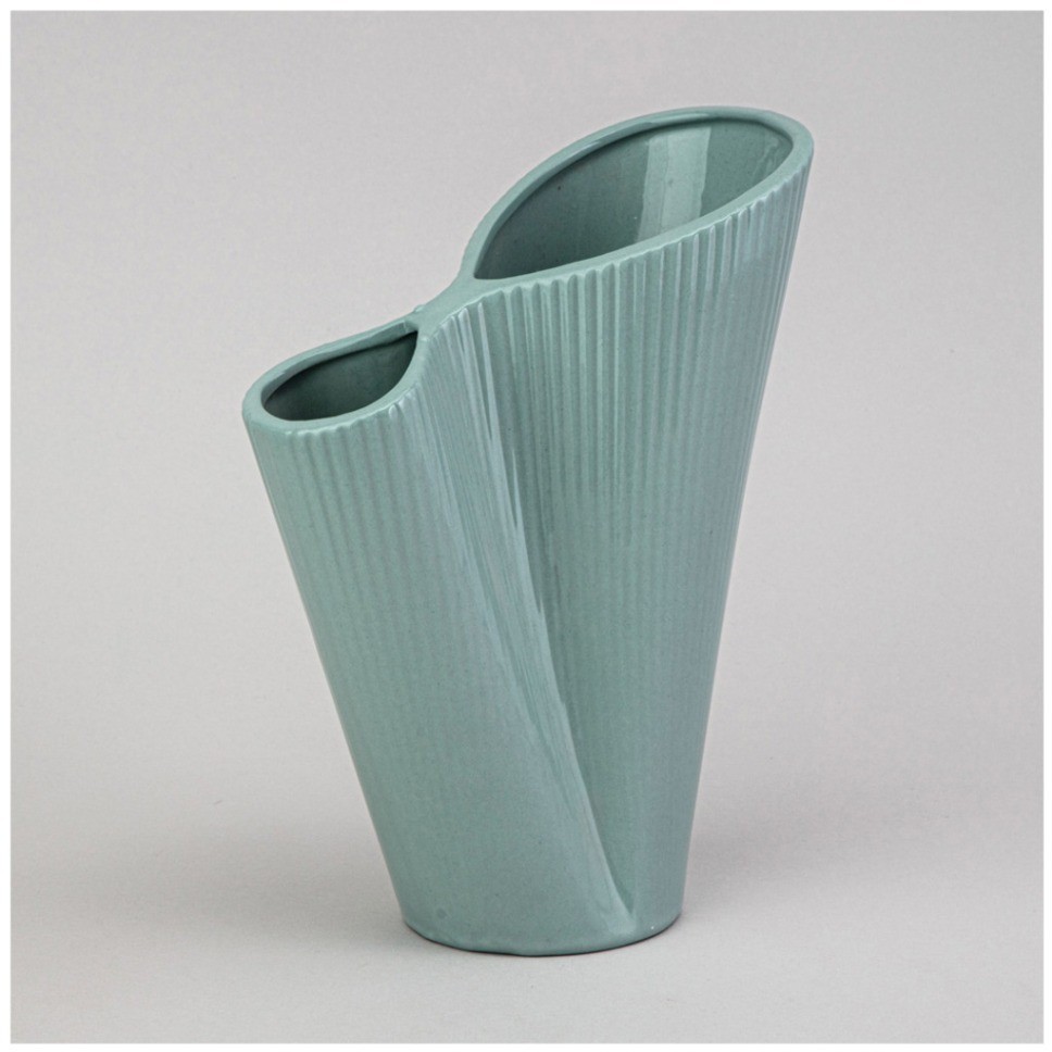 Ваза 17*9.3*21.5см цвет: мятный Lefard (374-142)