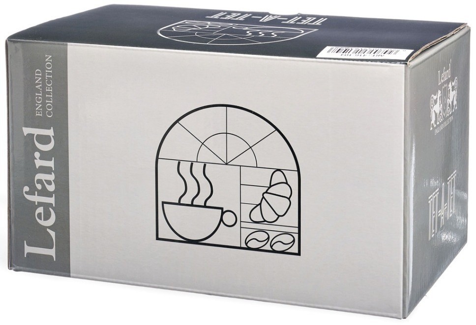 Набор кружек lefard "tet-a-tet" 2 шт. 440 мл (416-104)