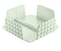 Салфетница квадратная tiffany, зеленая (75619)