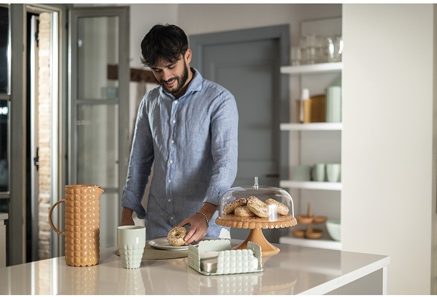 Салфетница квадратная tiffany, зеленая (75619)