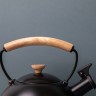 Чайник со свистком чёрный La Cafetière с деревянной ручкой, 1,6 л LCWHKETBLK