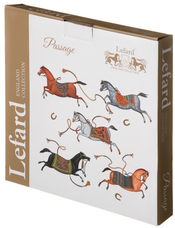 Набор тарелок закусочных lefard "passage" 2 шт. 20 см (760-864)